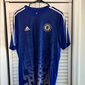 Adidas Blue Chelsea Short Sleeve Tee